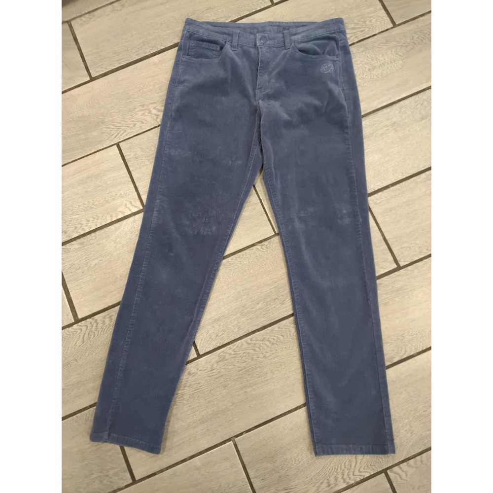 Odd Future Blue‎ Corduroy Pants Donut Logo Streetwear Size 30